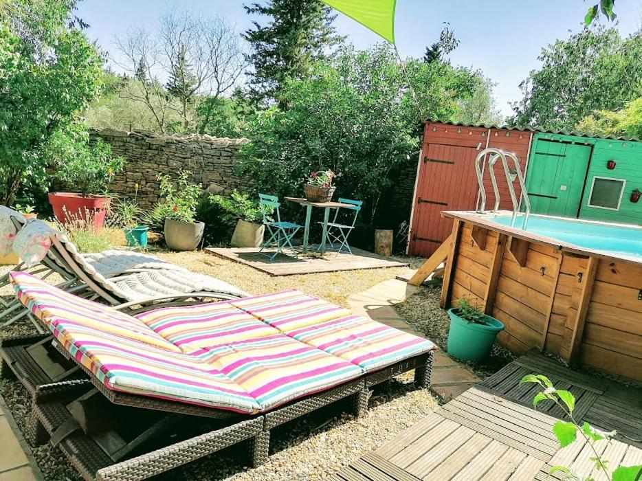 Nimes En Garrigues Bed & Breakfast エクステリア 写真